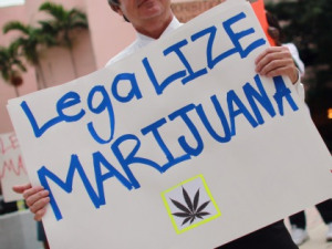 legalize marijuana sign