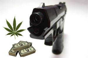 gun money marijuana