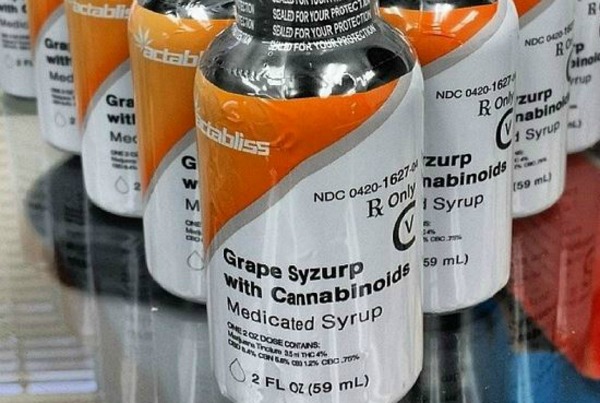Grape Syzrup with Cannabinoids