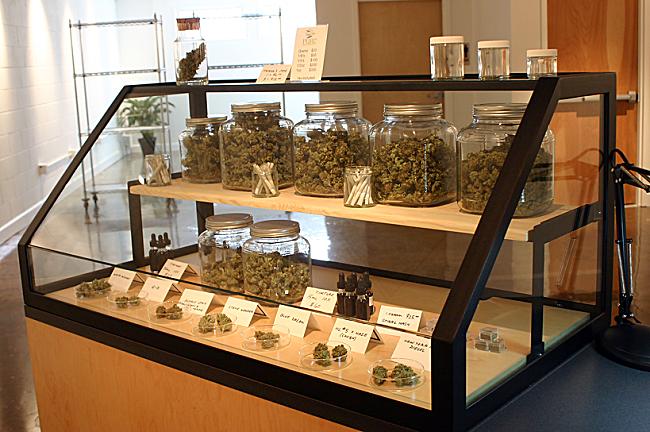 A medical marijuana dispensary