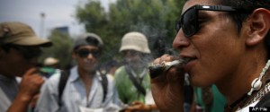 Mexican Marijuana Protest
