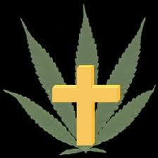 Marijuana Religious Cross